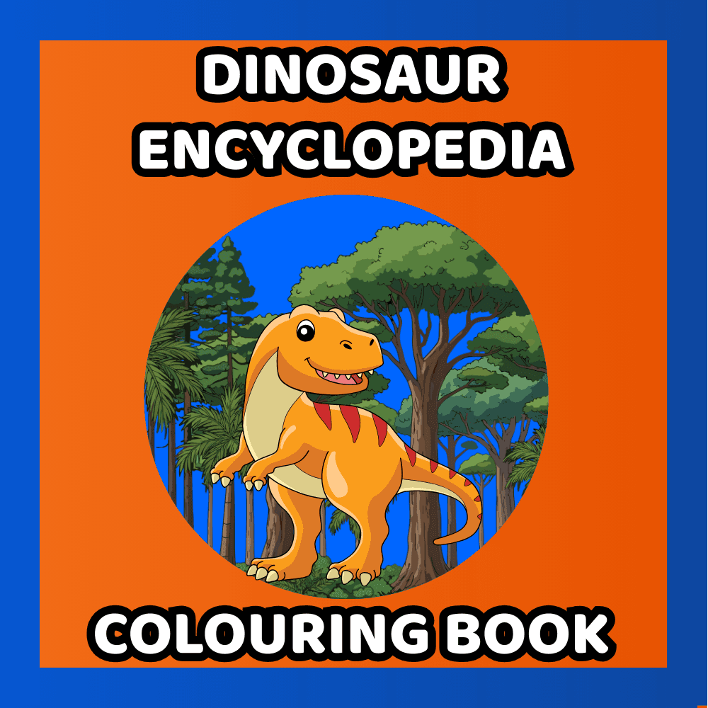 Dinosaur Encyclopedia Colouring Book